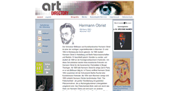 Desktop Screenshot of hermann-obrist.de